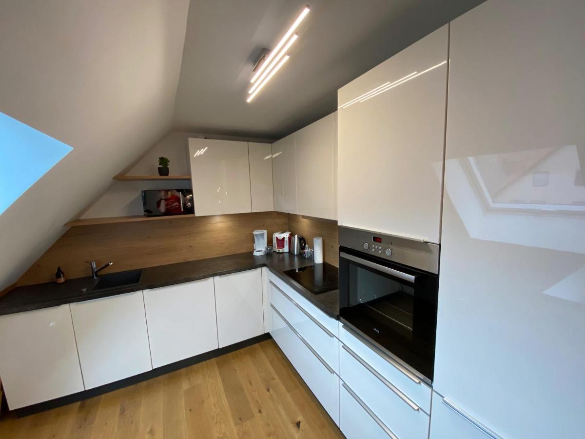 شقة Modernes Penthouse, Nahe Wuerzburg المظهر الخارجي الصورة